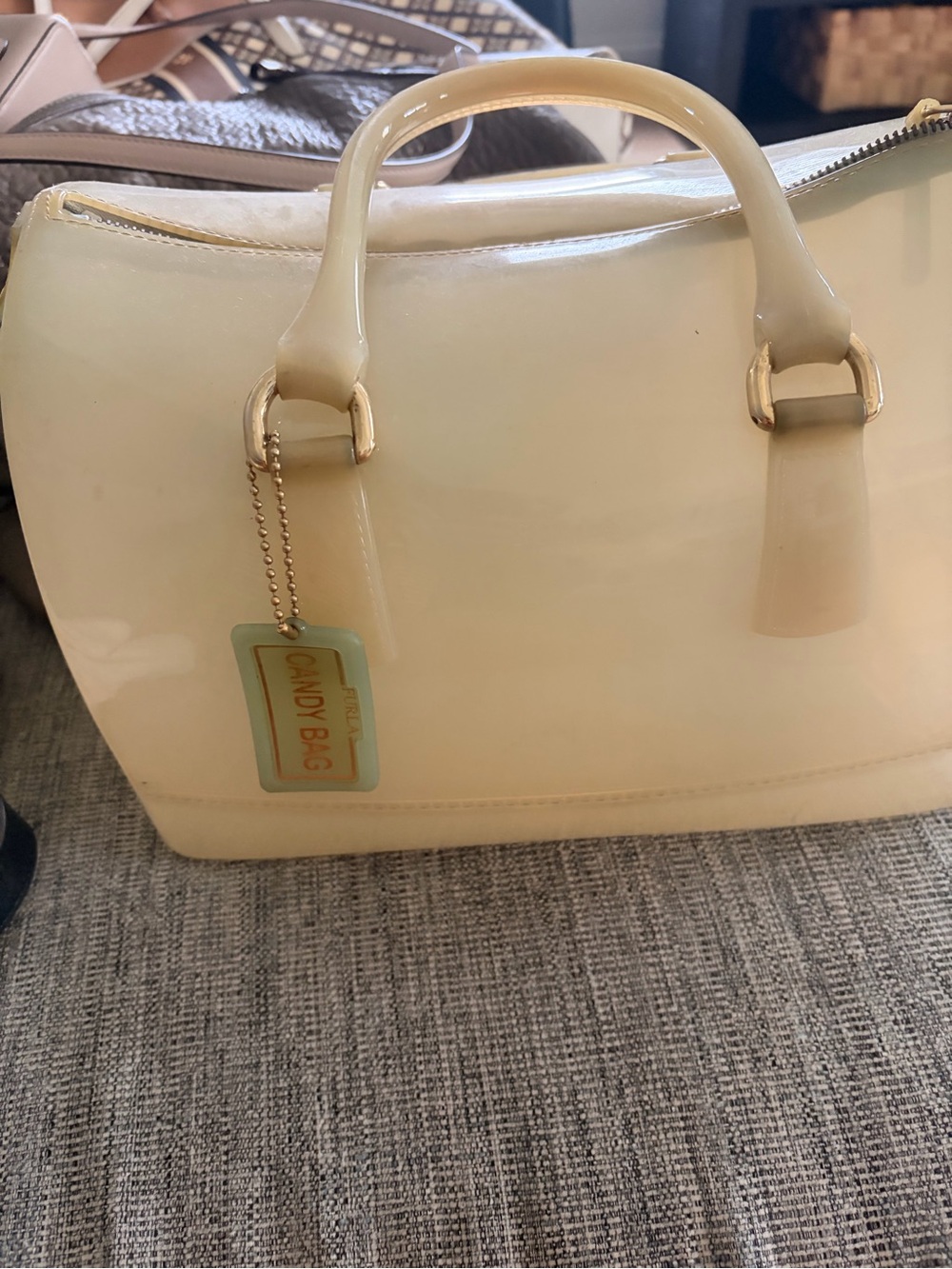 furla light green Candy bag